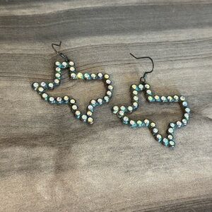 Rustic Texas Crystal Earrings